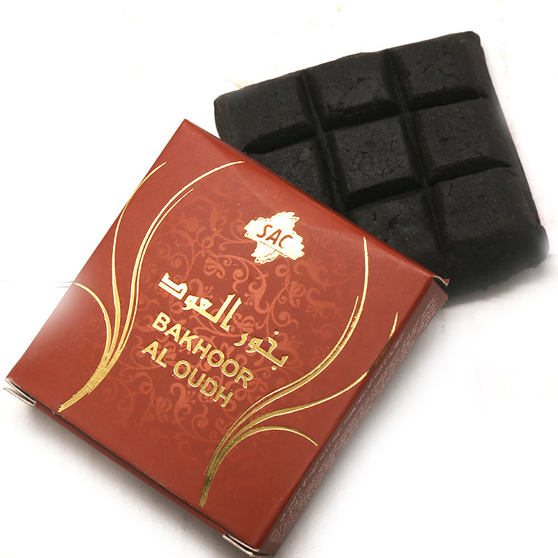Bakhoor Al Oudh 60gm Chocolate incense Bar