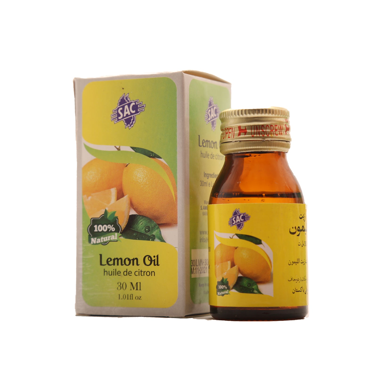 Lemon Oil 30ml SAC