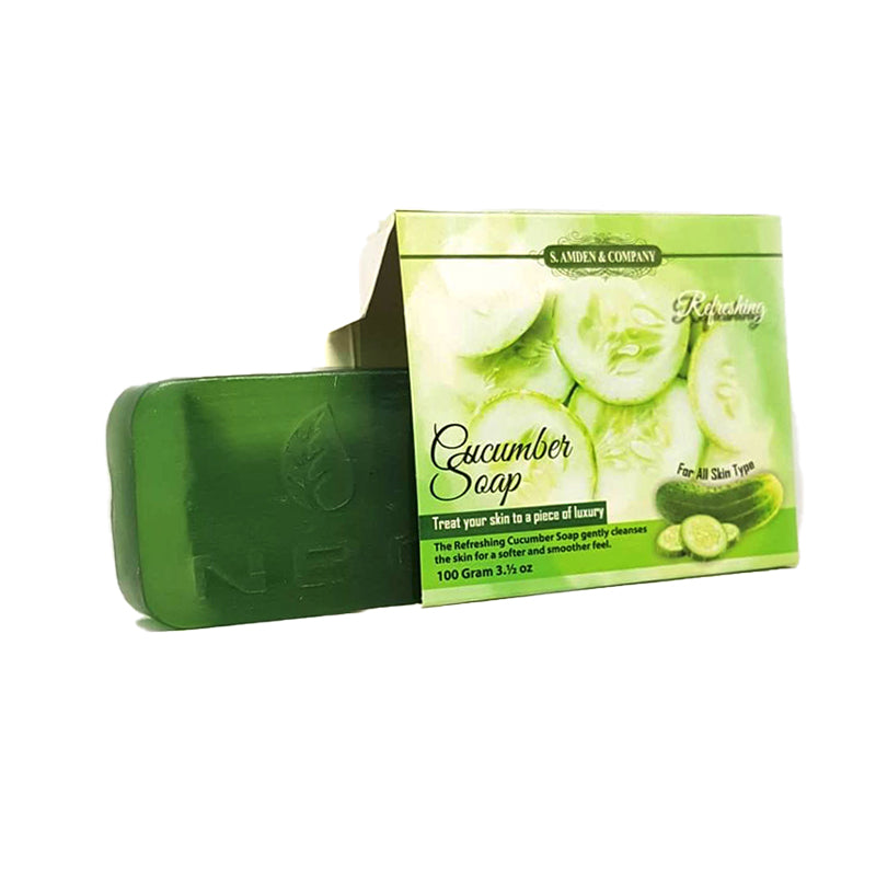 SAC Cucumber Soap - 100gm Herbal Natural Transparent Soap
