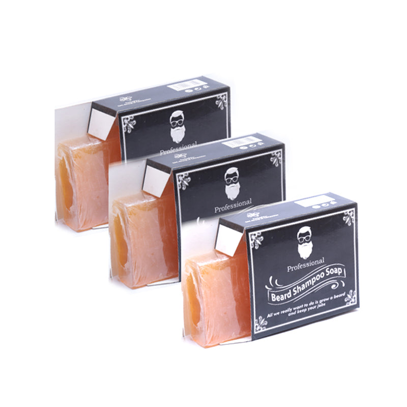 Pack of 3 Professional Beard Soap 100gm Each