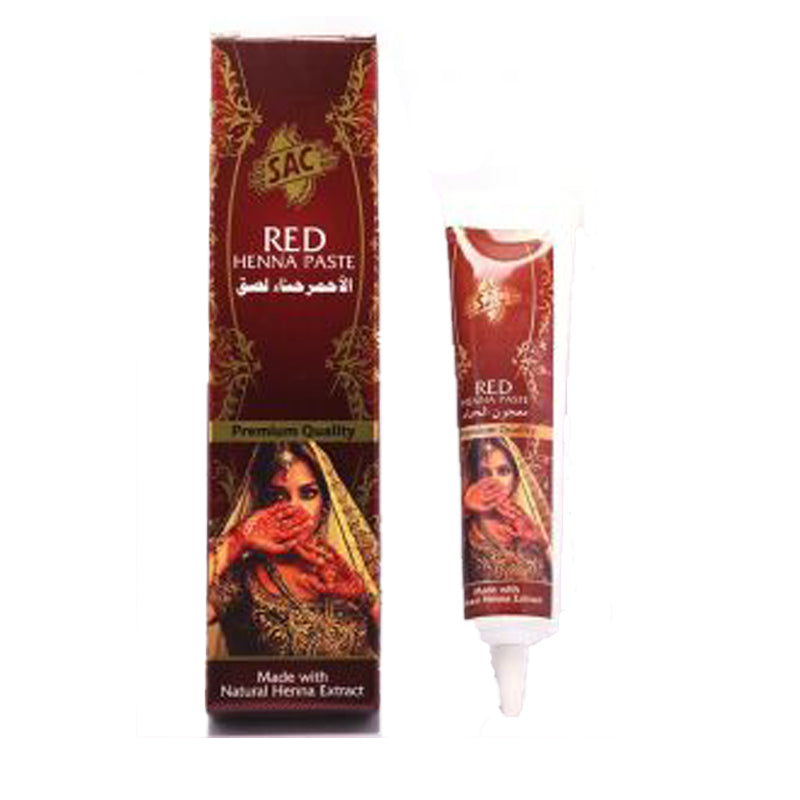 Red Henna Paste
